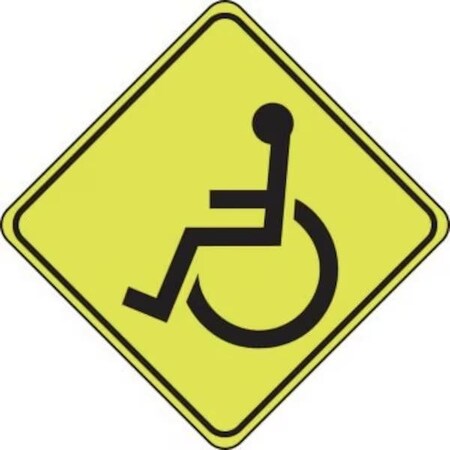 Accuform FLUORESCENT YELLOWGREEN SIGN FRW729 FRW729
